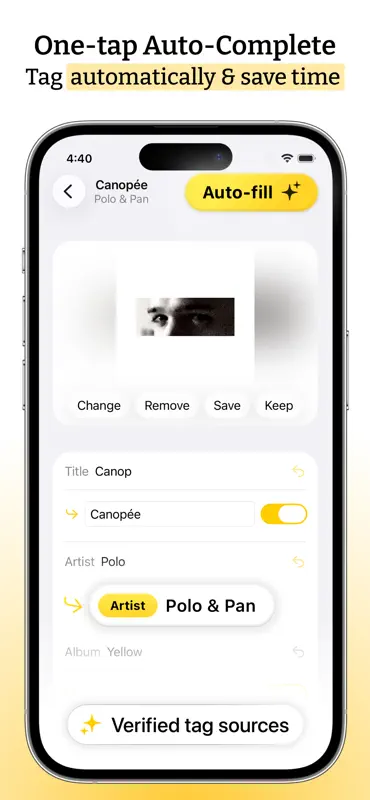 Audio Tag Editor - MP3 & ID3 screenshot 5 of 6