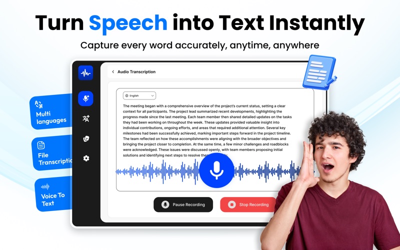 Speakova: Text to Speech iPhone screenshot
