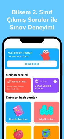 2.Sınıf Bilsem Sınavı Hazırlık screenshot