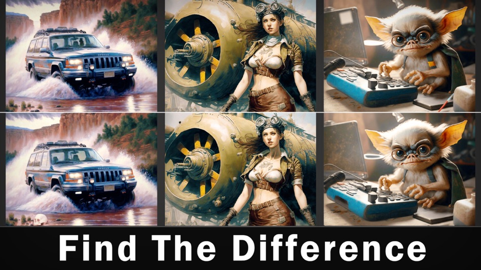 #6. AI Art Find Difference Offline (iOS) 由: Alexey Romanov