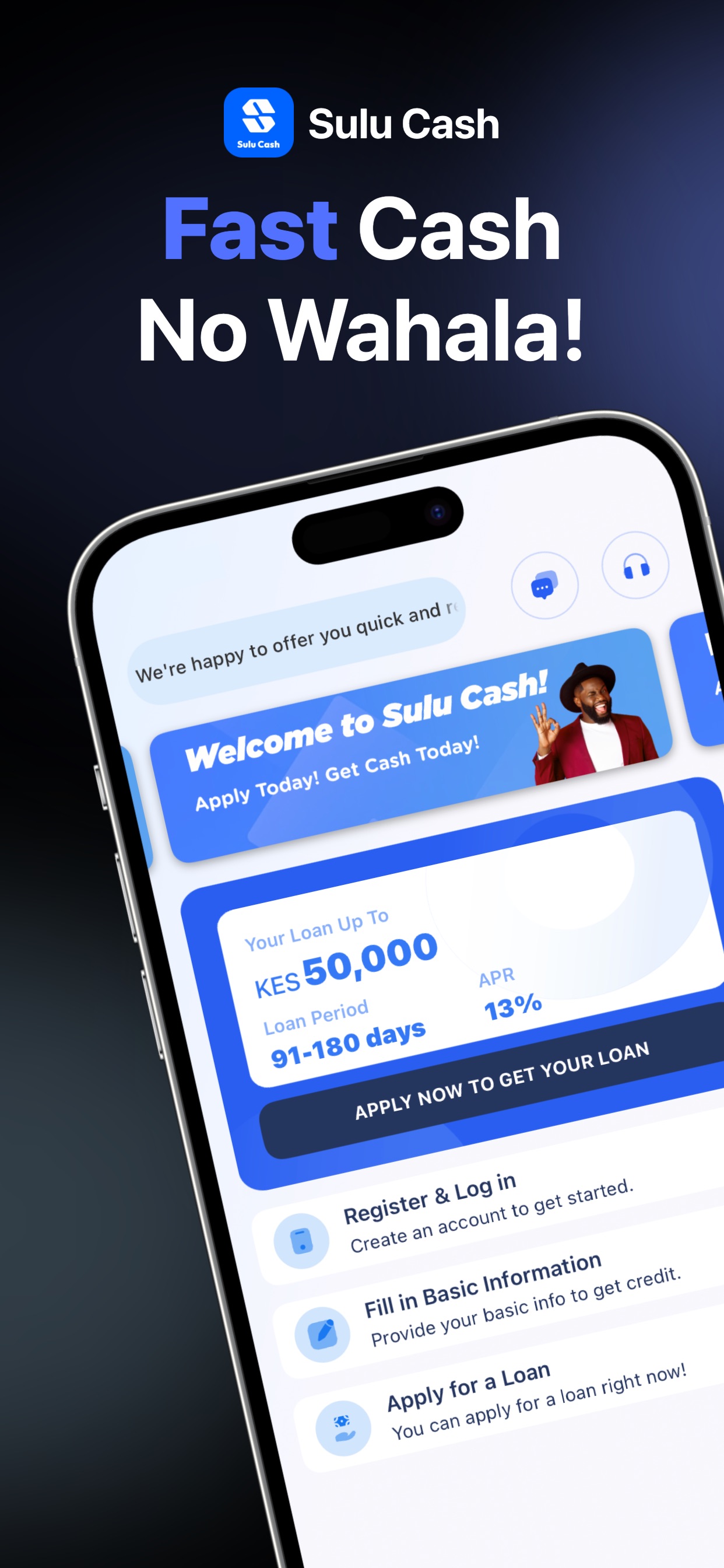 Screenshot 1 of Sulu Cash - Loan App Kenya