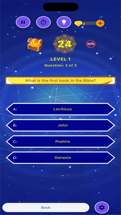 Daily Bible Trivia,Quiz Games Screenshot