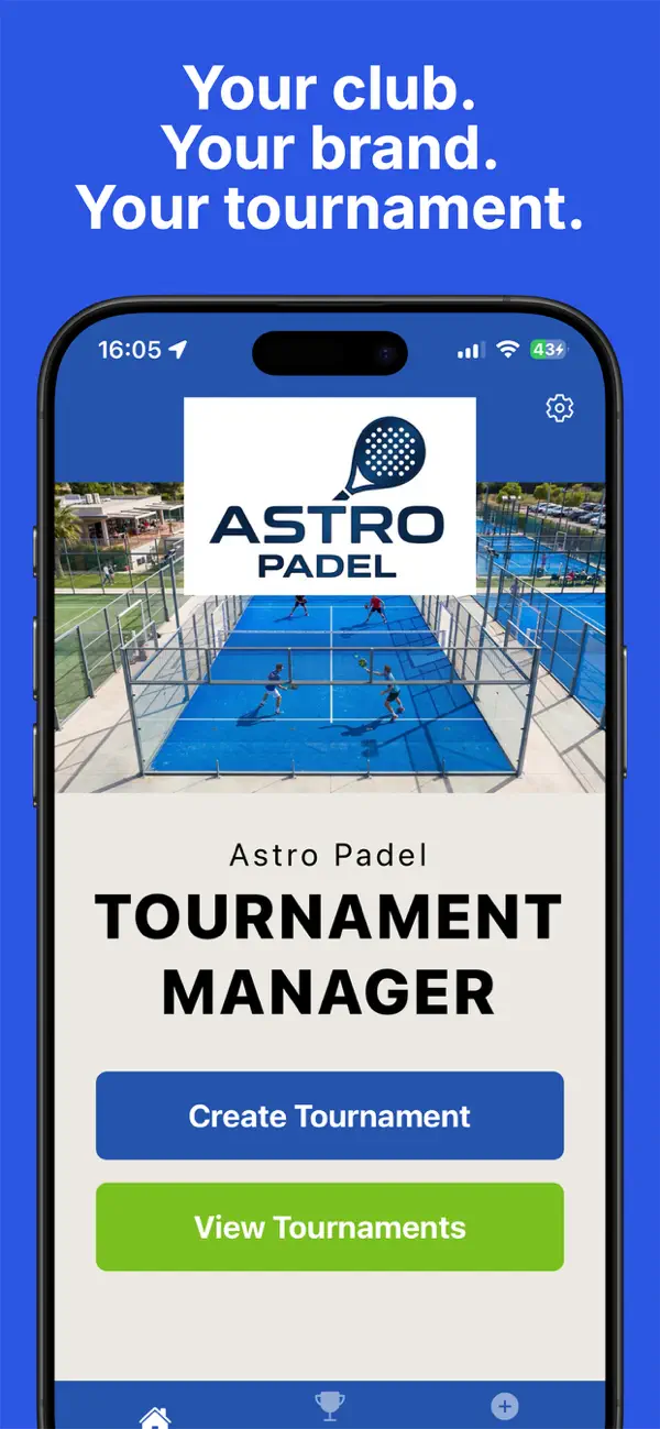 Screenshot #1 pour Padel Club Pro