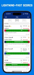 Scores App: College Football screenshot #2 for iPhone