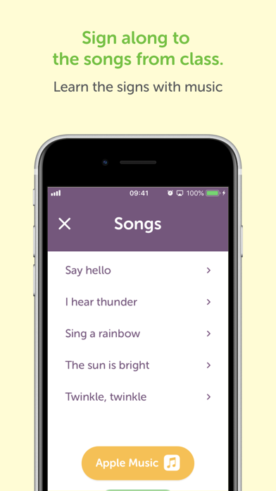 Baby Sensory Signbook Screenshot