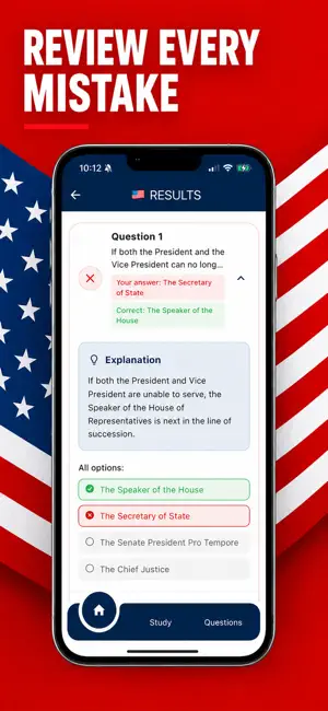 US Citizenship Test 2026 Prep. screenshot 4