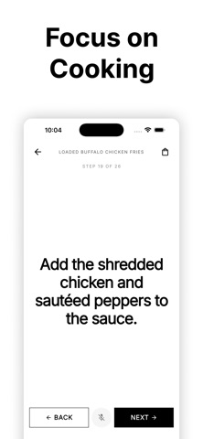 Chef - Video Recipe Scanner iPhone screenshot