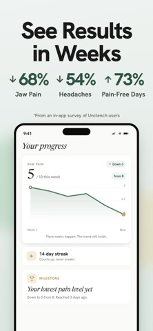 Unclench: TMJ & Jaw Exercises screenshot