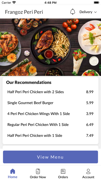 Frangoz Peri Peri. Screenshot