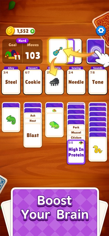 Words Klondike : Associations screenshot 4