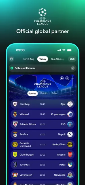 FollowScores: Live Scores screenshot 1