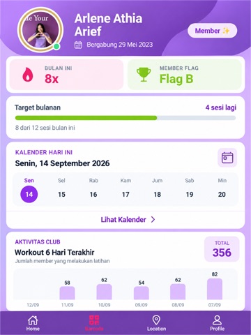 COACH APP CURVES INDONESIA iPad screenshot 10