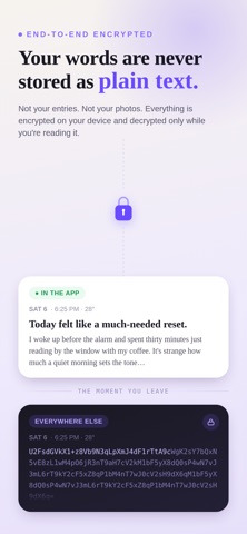 WispDay: Private Daily Diary Screenshot 3 of 9