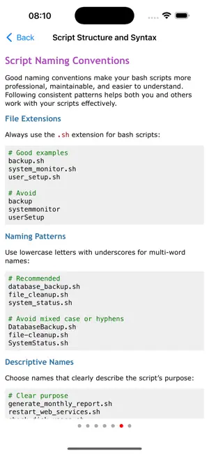 Learn Shell Scripting screenshot 2