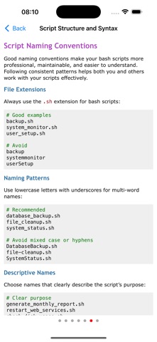 Learn Shell Scripting Screenshot 2 of 10