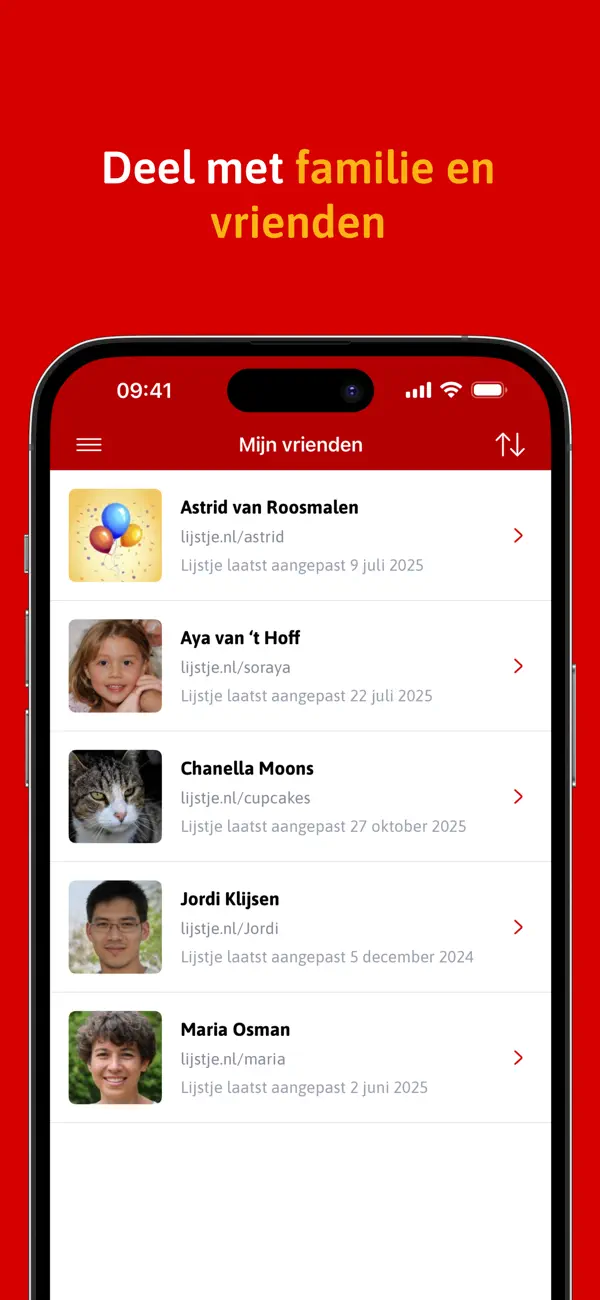 Screenshot #3 pour Lijstje.nl