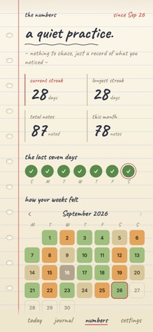 Gratitude - Three Things iPhone screenshot