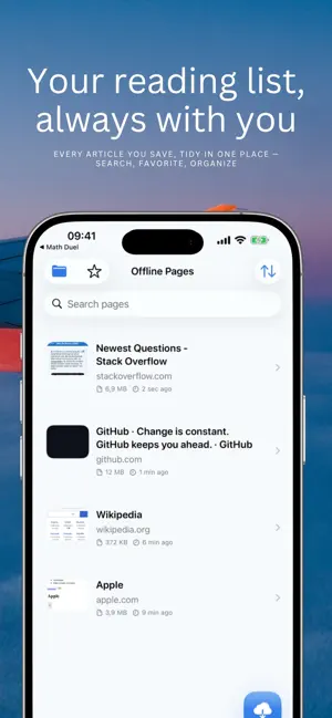Offline Pages: Web Reader screenshot 2