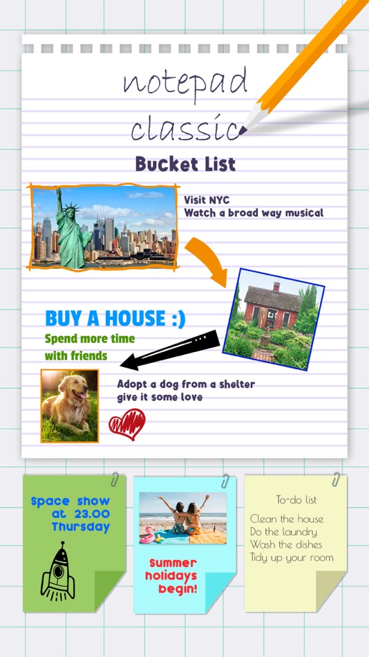 #1. Notepad – Daily Planner post (iOS) 由: Maria Amparo Ricos