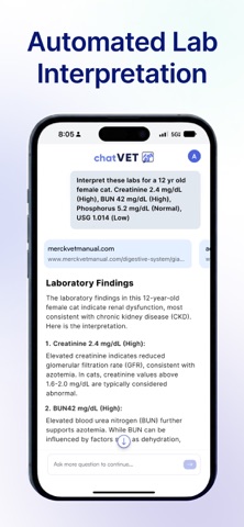 ChatVET AI screenshot