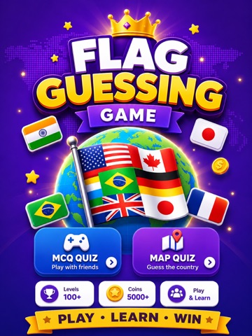 World Flags Quiz: Countries iPad screenshot