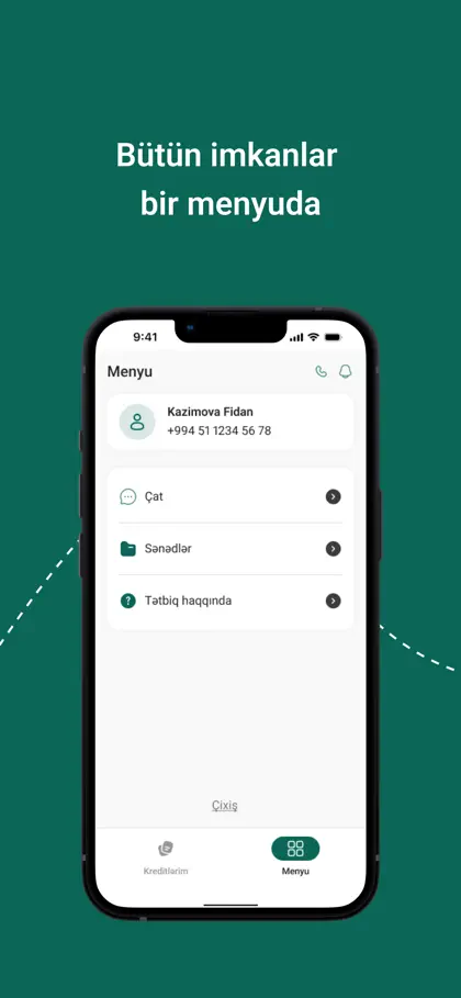 Screenshot 4 di 4 di KredAqro – Onlayn Kreditlər