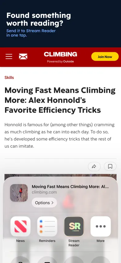 Stream Reader screenshot 2