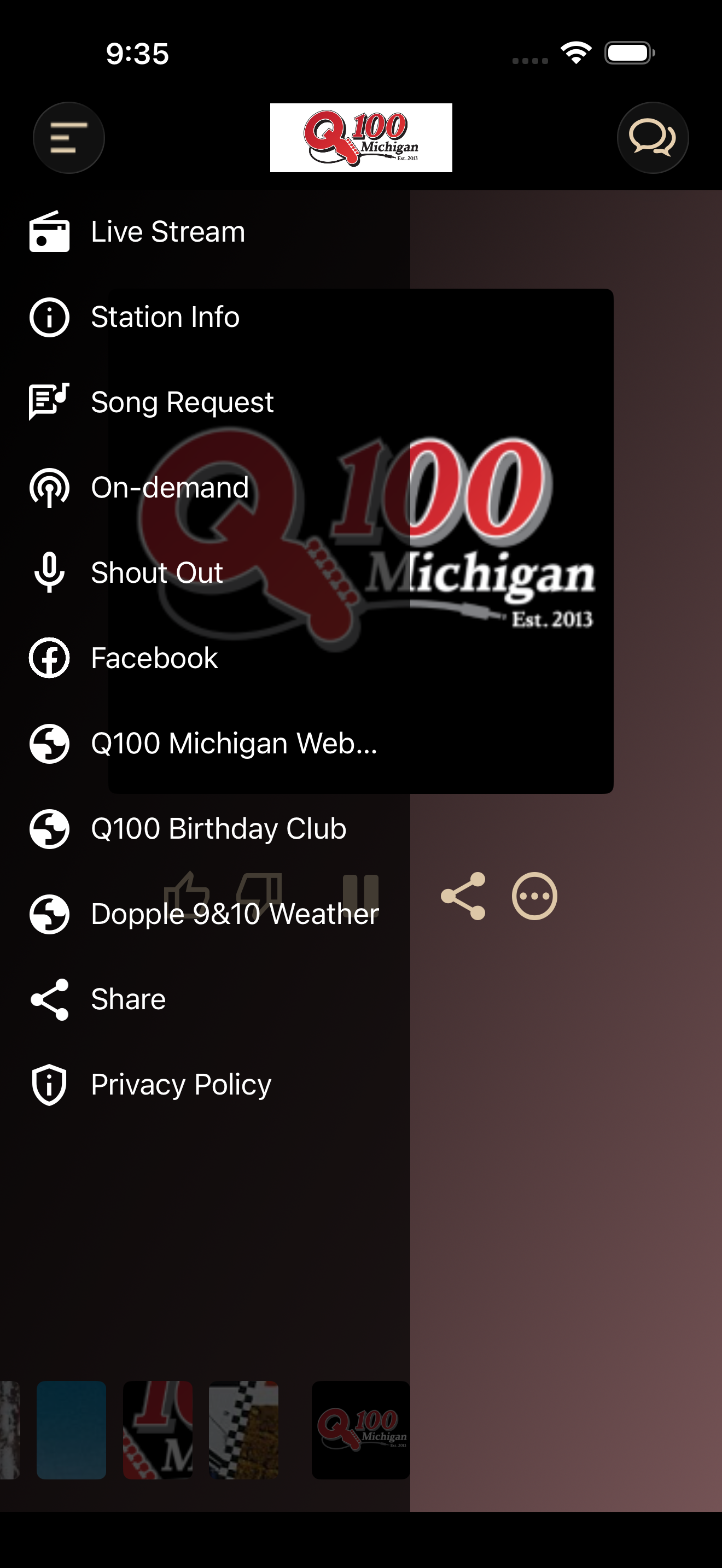 Q100 Michigan screenshot 4