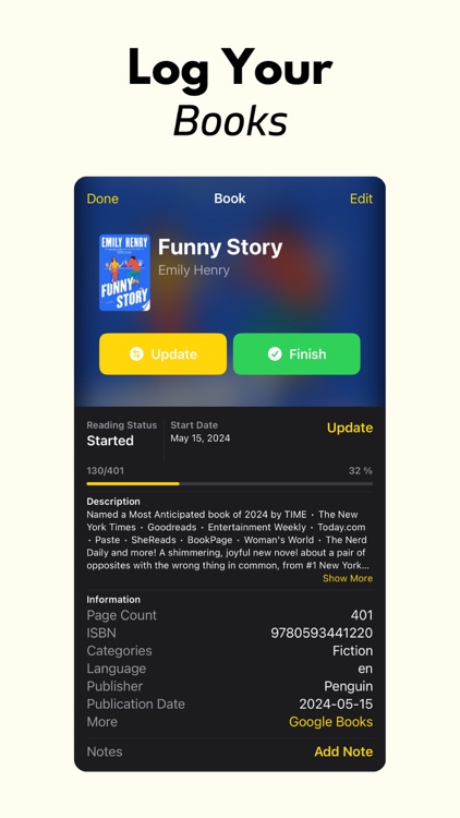 Book Reading Tracker