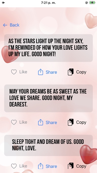 Love messages, quotes Screenshot