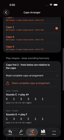 Chordpeek Screenshot 2 of 3