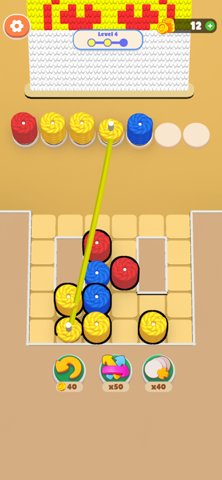 Color Sort Rope: Untangle 3D Screenshot 1 of 5
