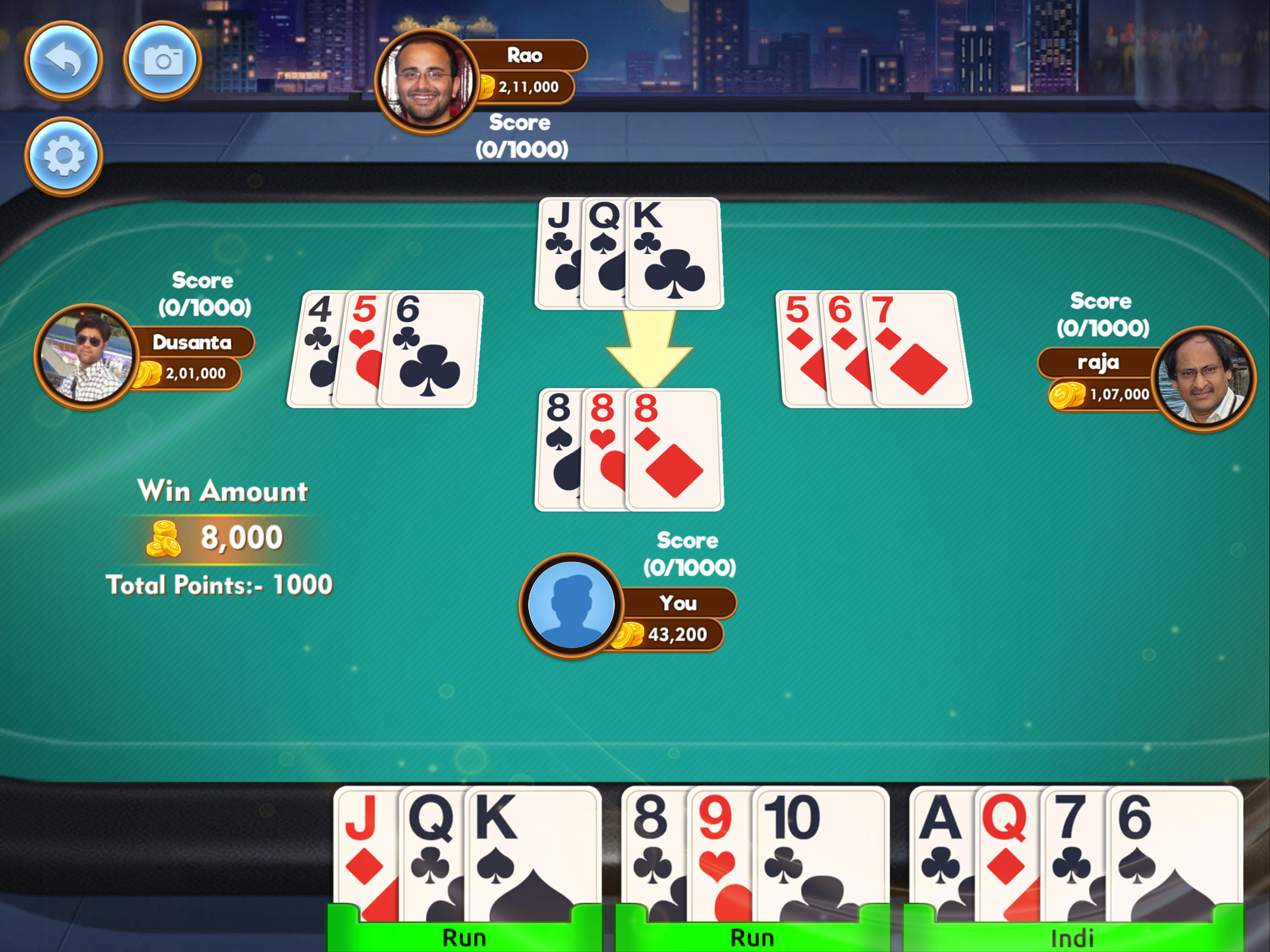 Hazari Card Game