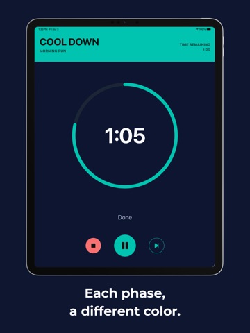BarePace iPad screenshot