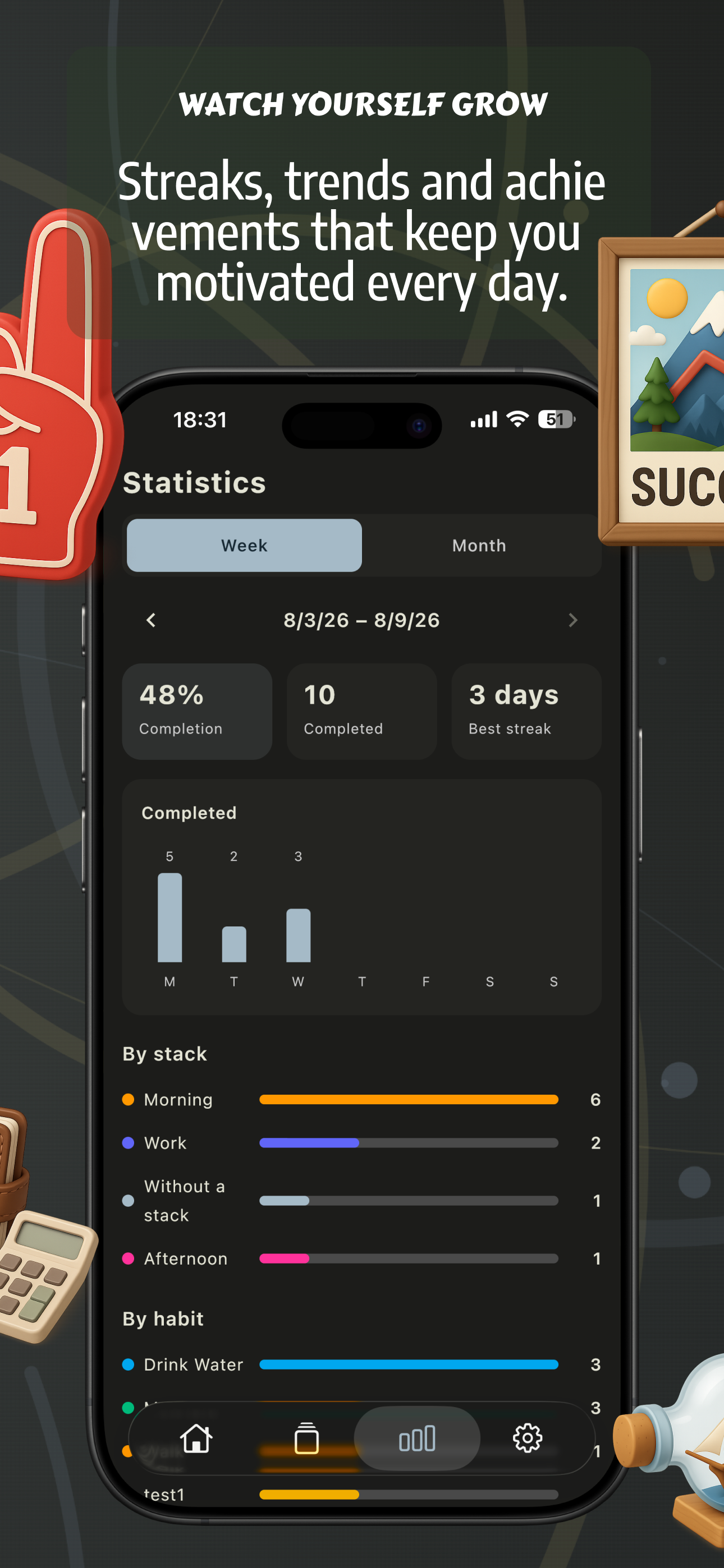 Kiu - Habit Tracker screenshot 4