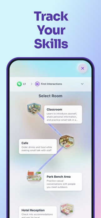 PolyRoom - Language learning Screenshot 5 of 8