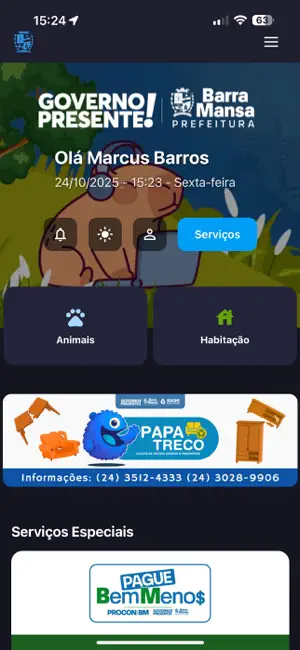 Governo Presente BM screenshot 1
