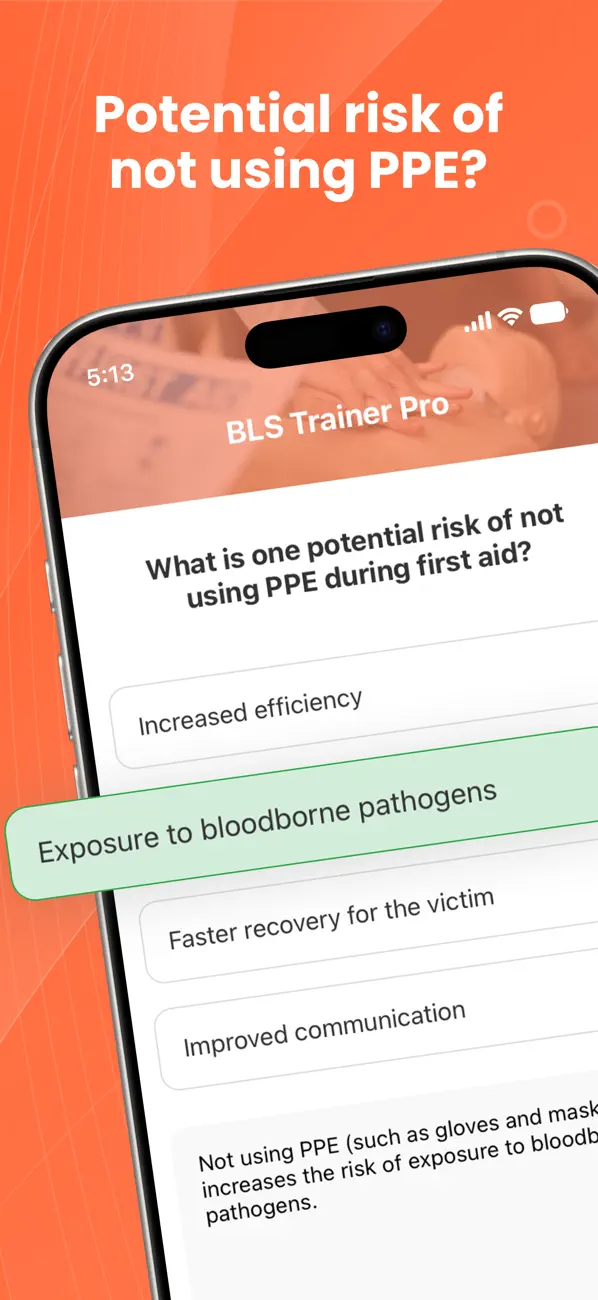Screenshot #1 pour BLS Trainer PRO