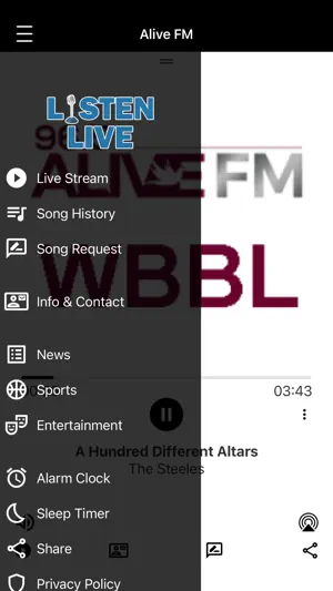 Alive FM screenshot 2