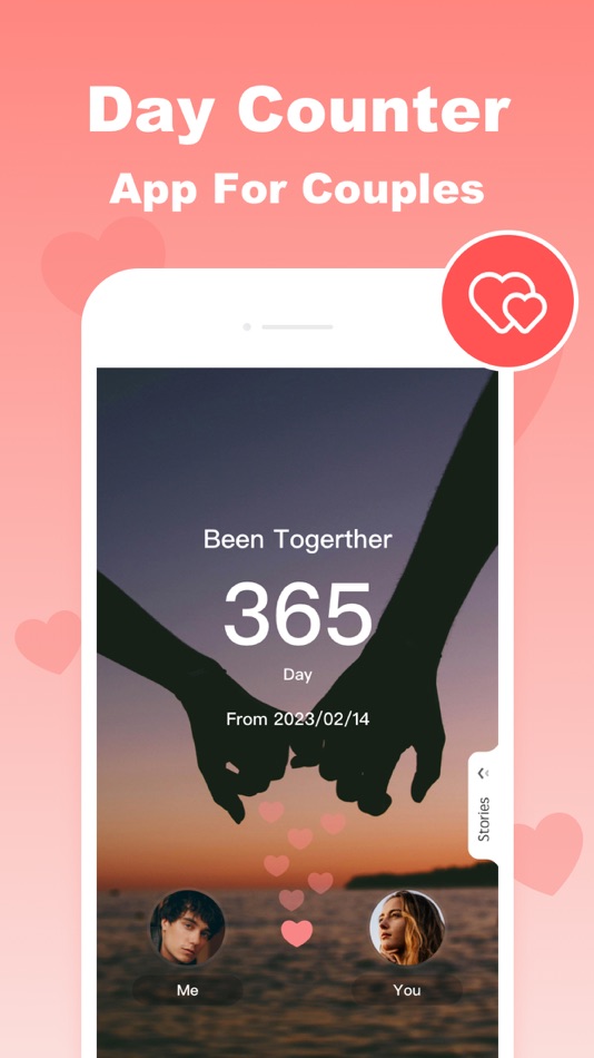 #2. Memories: My Love Days Counter (iOS) 由: 开学 唐