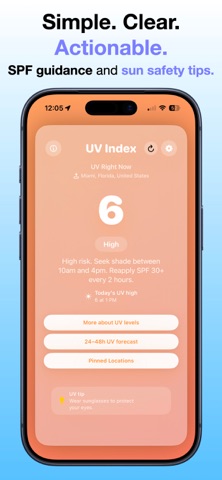 UV Index Today – Sun Safety のスクリーンショット
