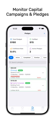 Church Management App screenshot