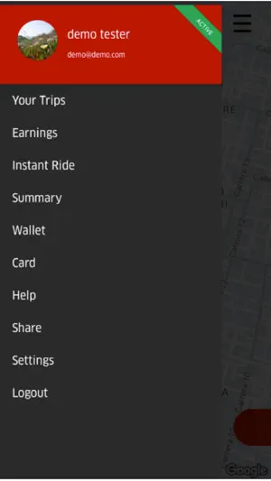 Tap2Ride Driver screenshot 1
