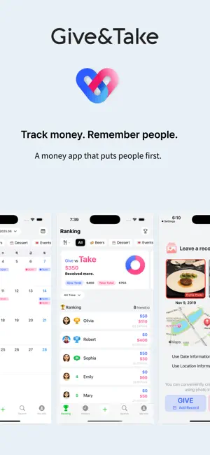 Give and Take - Money Stories screenshot 1