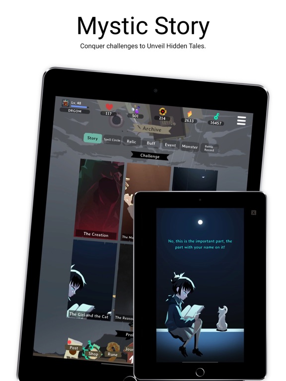 Lost Pages: Deckbuilder iPad screenshot 5 - Games app