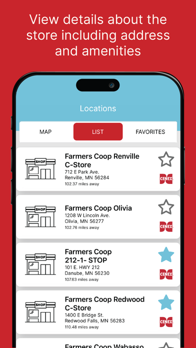 Farmers Coop Oil Company Screenshot