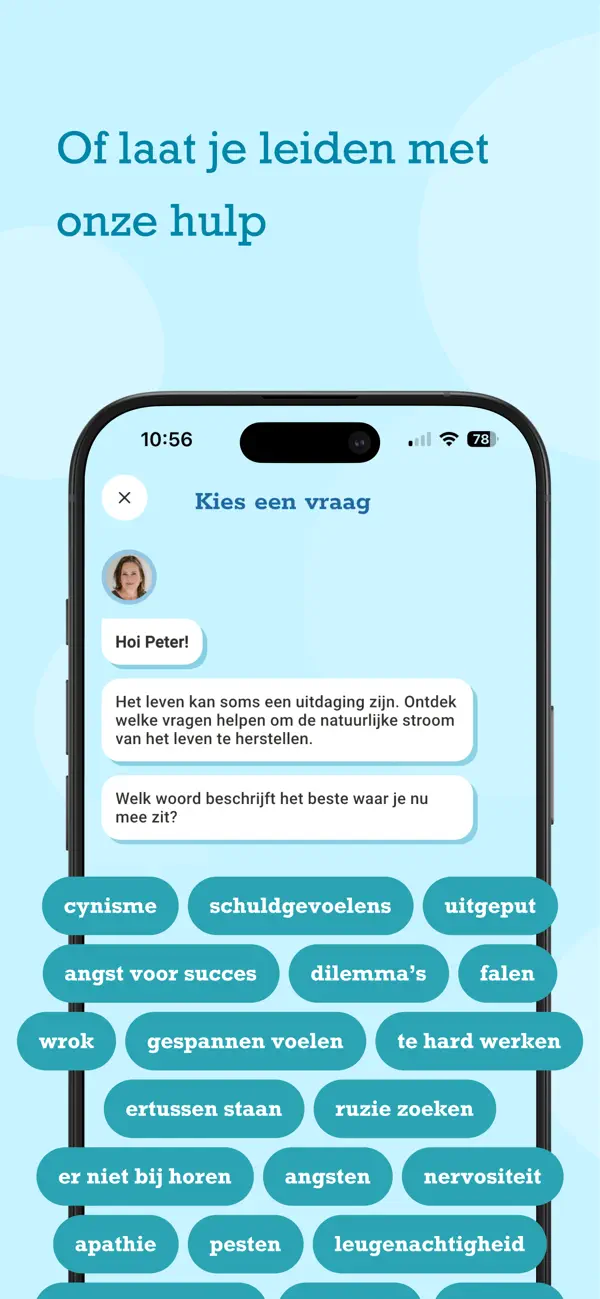 Screenshot #3 pour Rake Vragen: manage je mindset