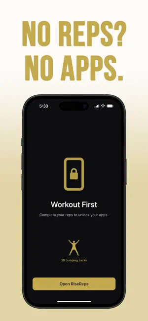RiseReps: Pushup Alarm Clock screenshot 3
