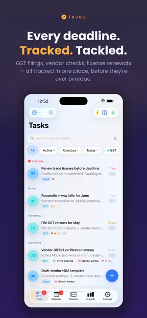 Tasko: Task Manager screenshot 2