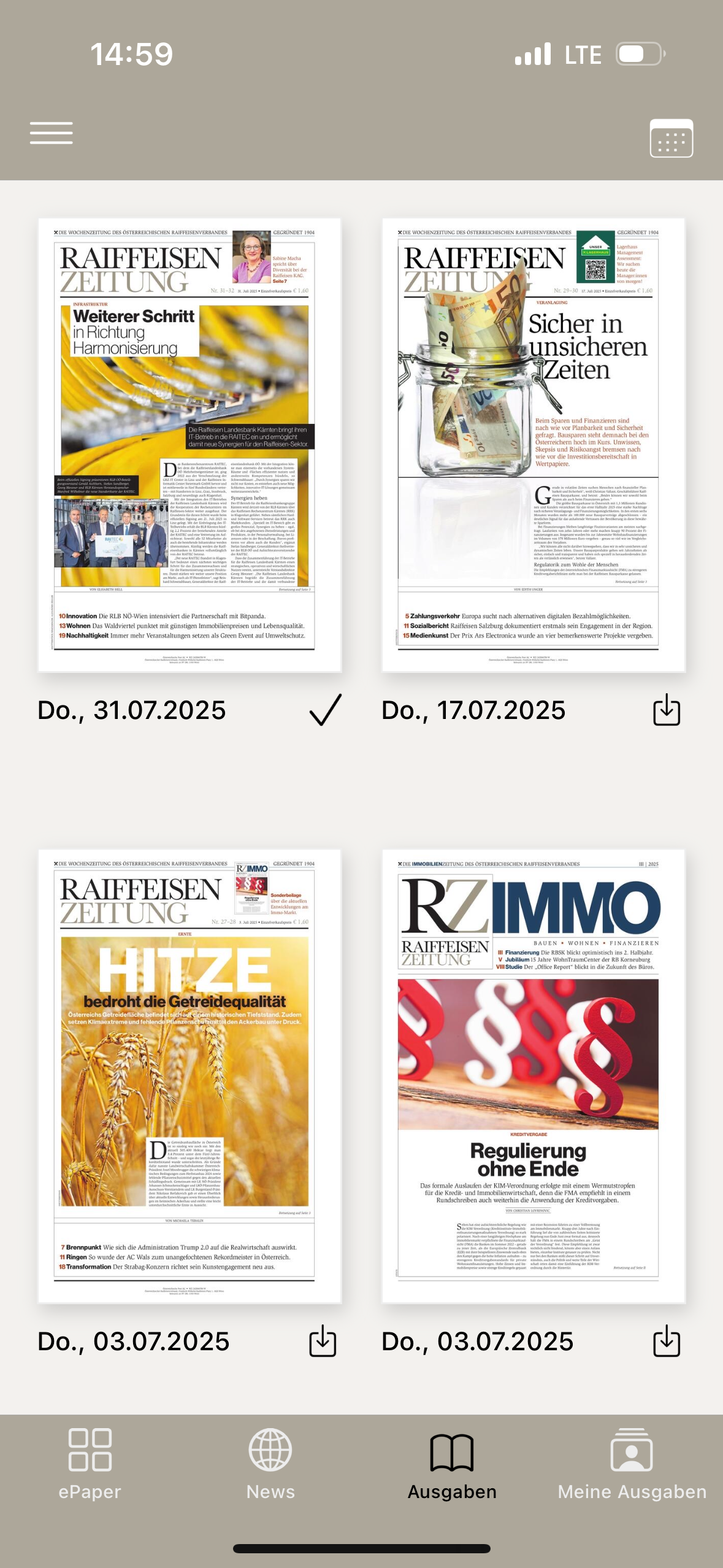 Raiffeisenzeitung